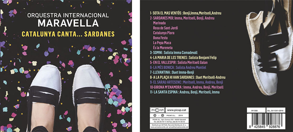 "Catalunya canta... sardanes" - Disc Maravella Orchestra