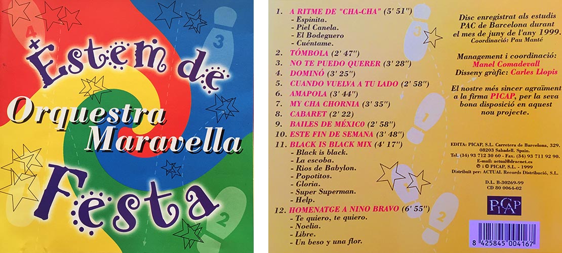 "Estem de Festa" - Disc Dance Maravella Orchestra