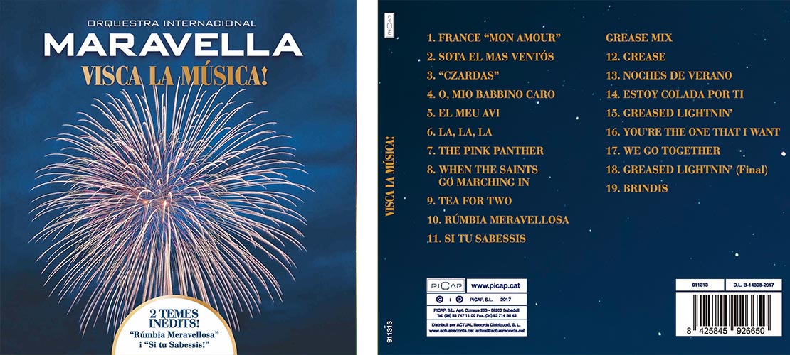 "Visca la Música" - Disc Maravella Orchestra